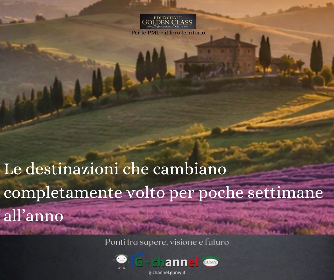 Le destinazioni che cambiano completamente volto per poche settimane all’anno